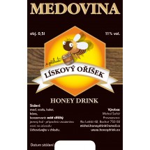 Medovina Lískový Oříšek 0,5l