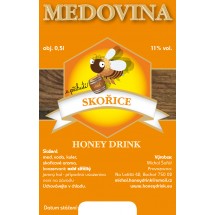 Medovina Skořicová 0,5l