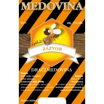 Medovina Zázvorová 0,5l